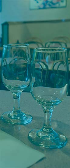 Alcoholic Drinks / Wine Glasses at North Garden